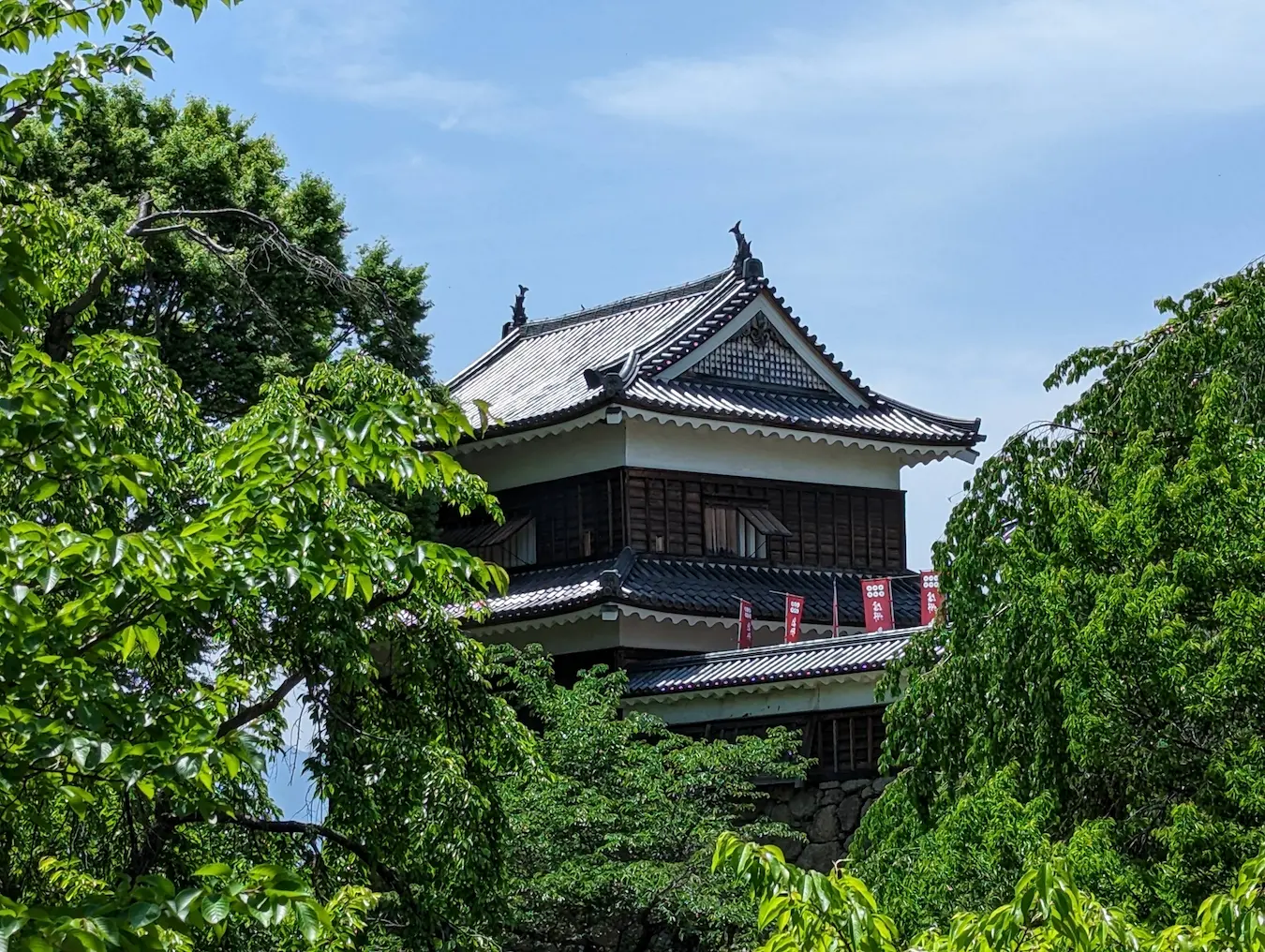 城の写真 (4倍、Pixel の超解像ズームで撮影)